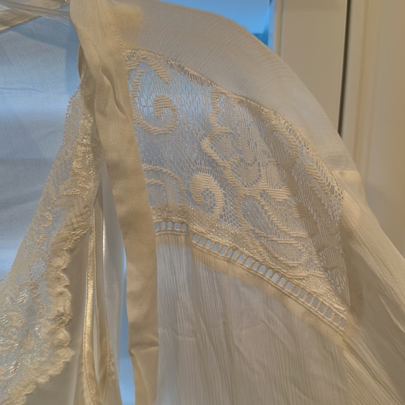 WHITE LINEA DONATELLA SLIP AND ROBE SIZE LARGE/XL WITH TAGS - Picture 4 of 4